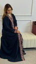 عباية ورد ربع كلوش