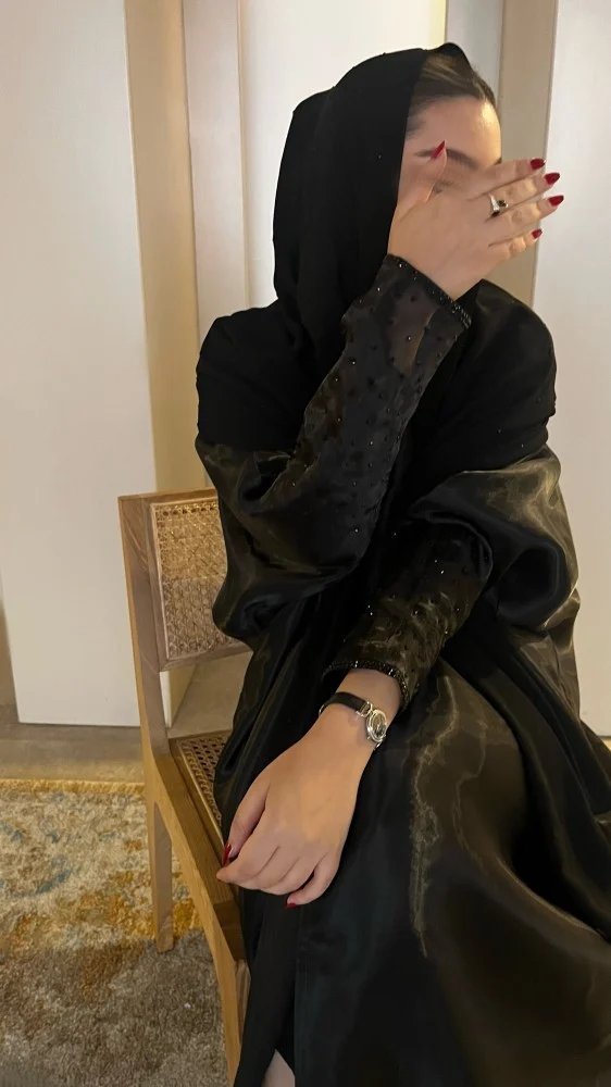 عباية فخمة أورجنزا وسوارفسكي (48, S)