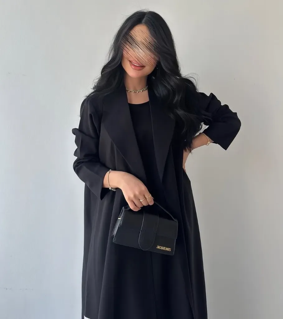 عباية أنيقة بقصة رسمية (50, دوام)