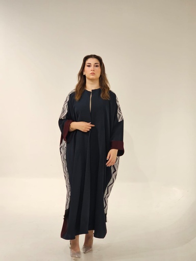 Elegant Half-Bisht Abaya